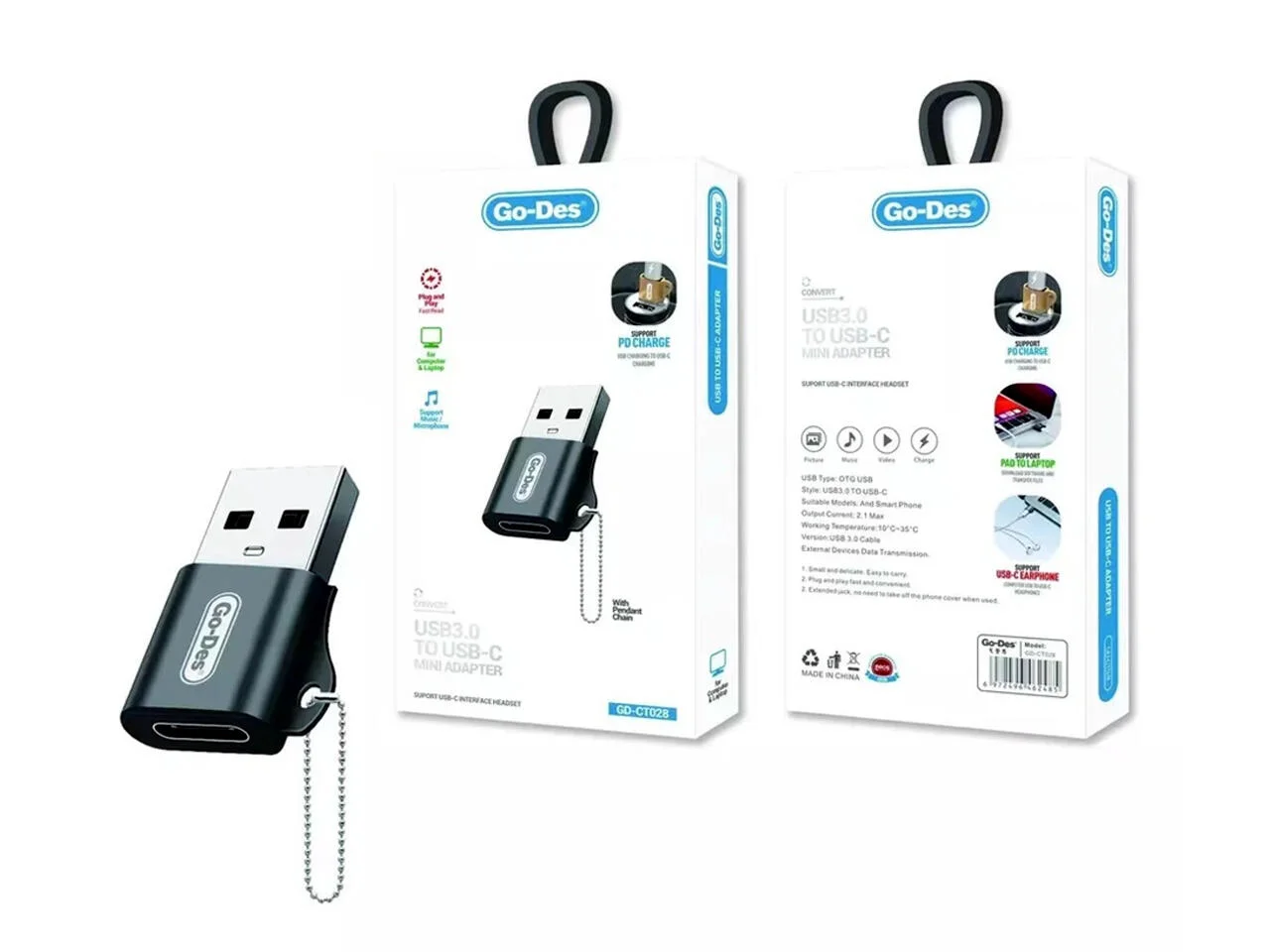 محول Godes USB3.0 إلى USB-c Mini GD-CT028 رقم.24910