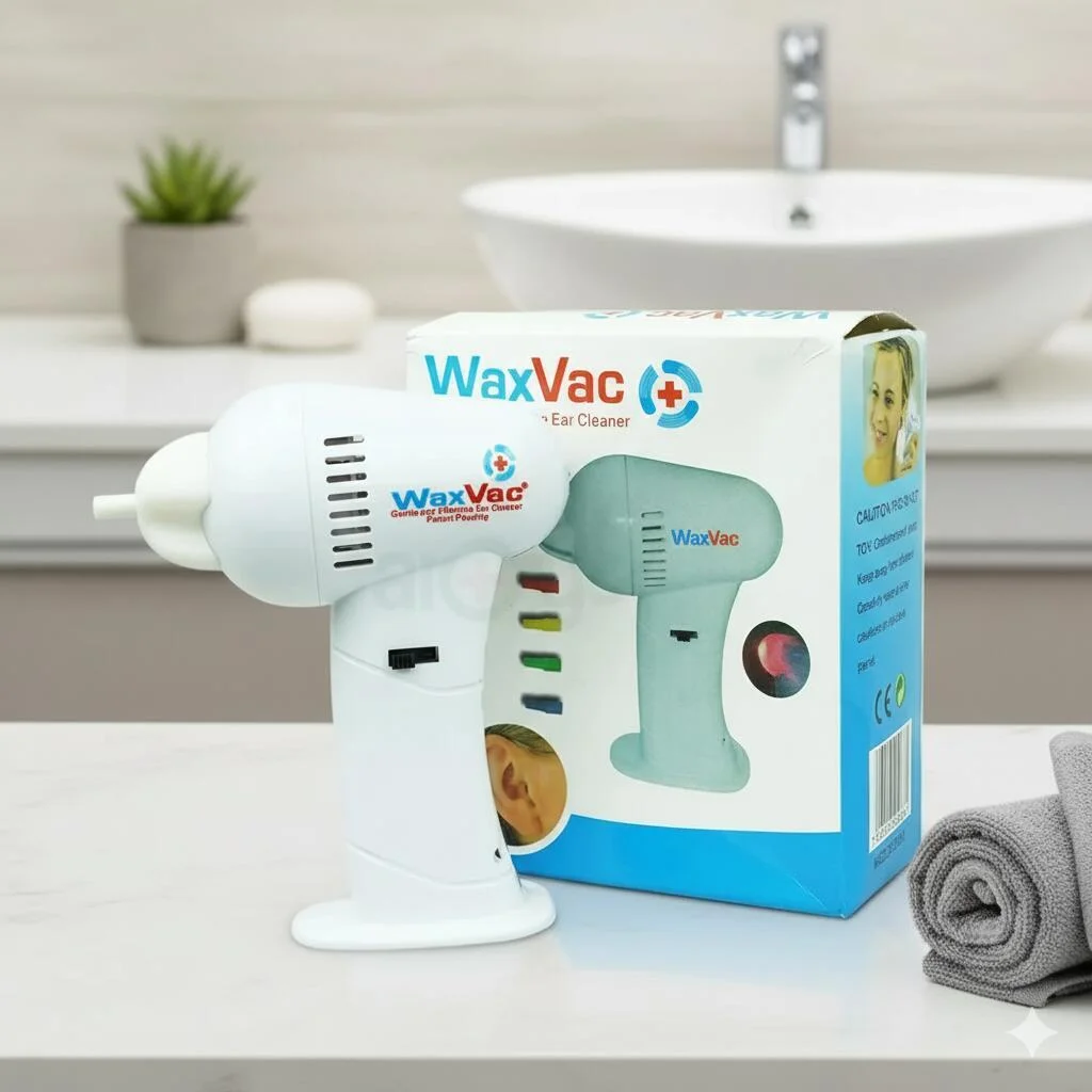 جهاز تنظيف الأذن Wax Vac بلطف وفعالية رقم.20540
