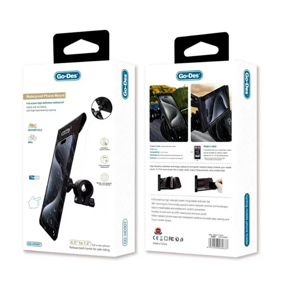 حامل هاتف مقاوم للماء من Go-Des طراز GD-HD907 (رقم 25077)