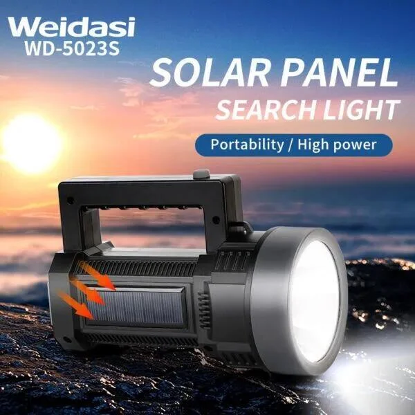 كشاف بحث قابل لإعادة الشحن من Weidasi – موديل WD-5023S رقم.23280