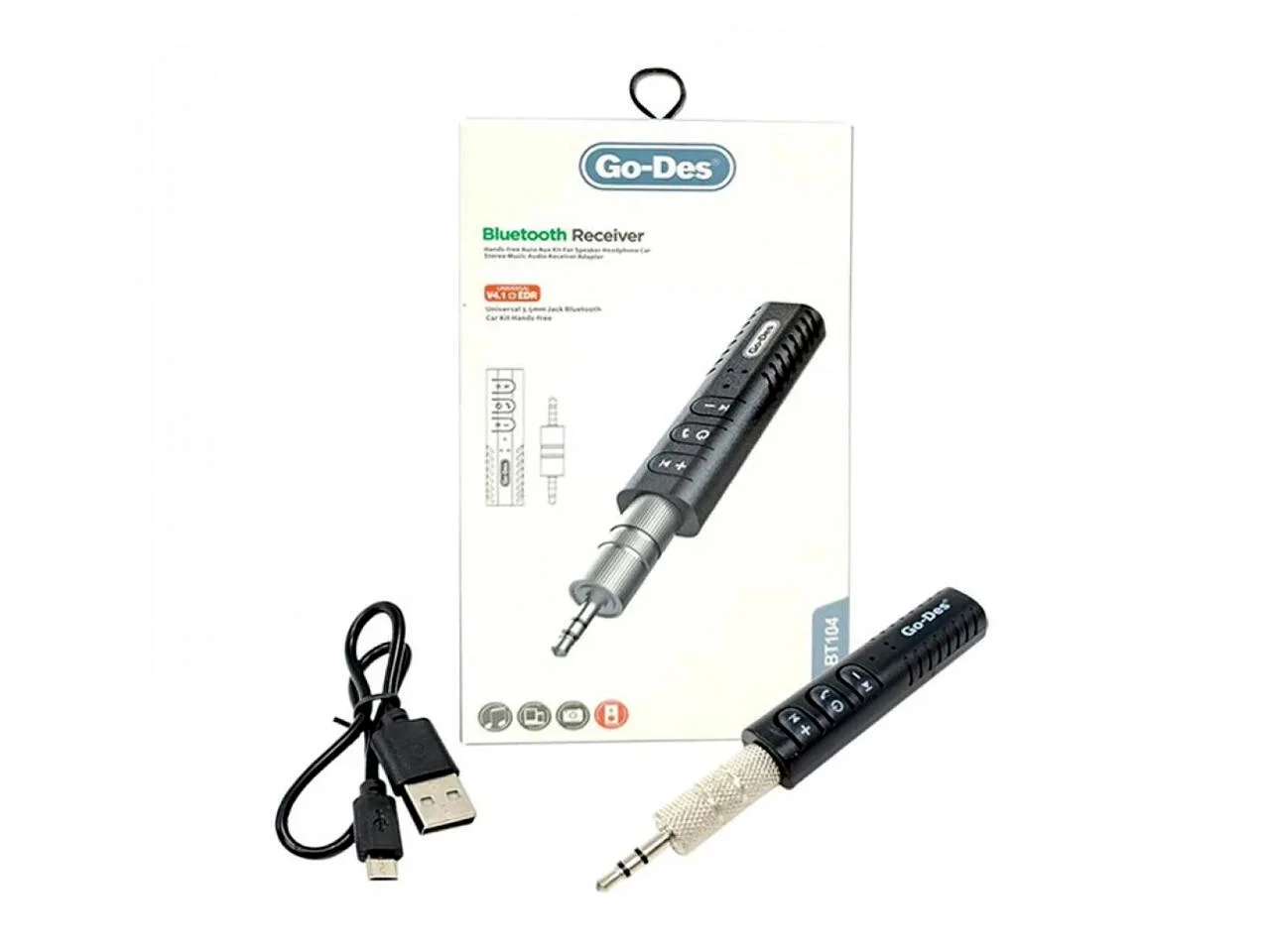 جهاز استقبال بلوتوث Go Des GD-BT104 رقم.896E
