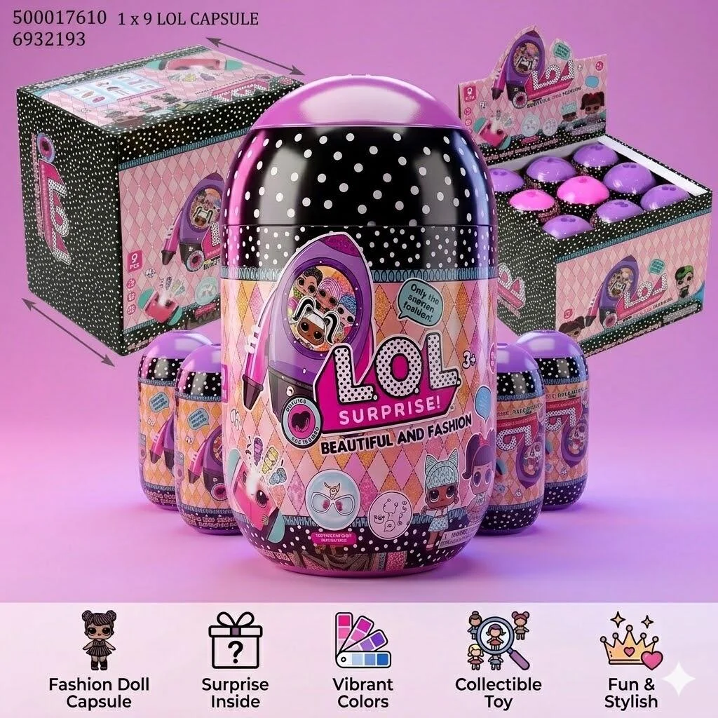 لعبة كبسولة على طراز LOL Surprise، قطعة واحدة رقم.23437