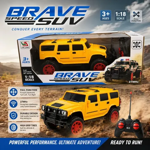 سيارة بريف سبيد SUV للتحكم عن بُعد – سيارة طرق وعرة بمقياس 1:18 رقم.25538