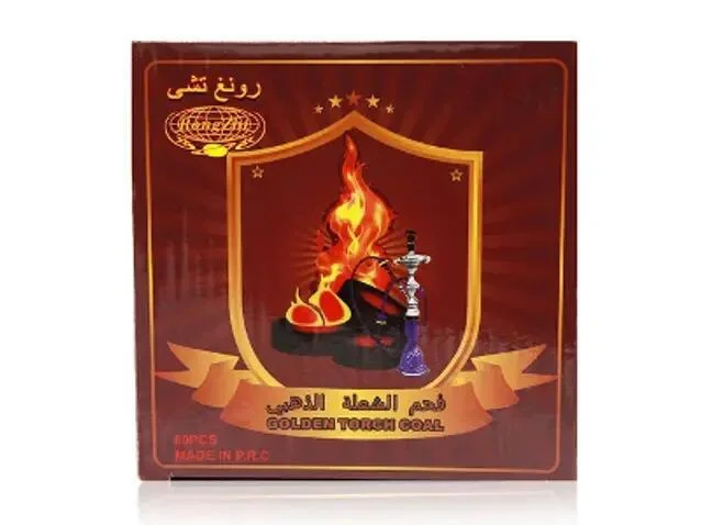 فحم الشعلة الذهبي 80 قطعة رقم.14900