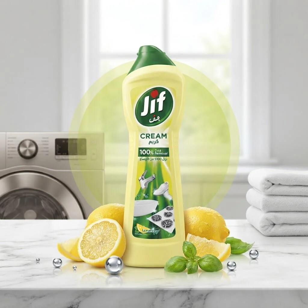 كريم جيف التنظيف السطحي بالليمون 500ml رقم.29228