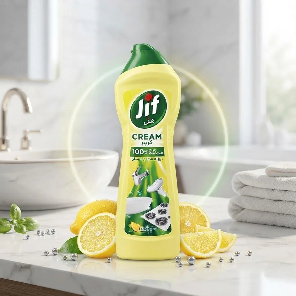كريم التنظيف جيف بالليمون 750ml رقم.29227