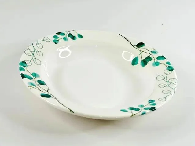 طبق شوربة بإطار شجرة فورمولا 6.3 مقاس 16×16 سم رقم S-2863 رقم.7053H