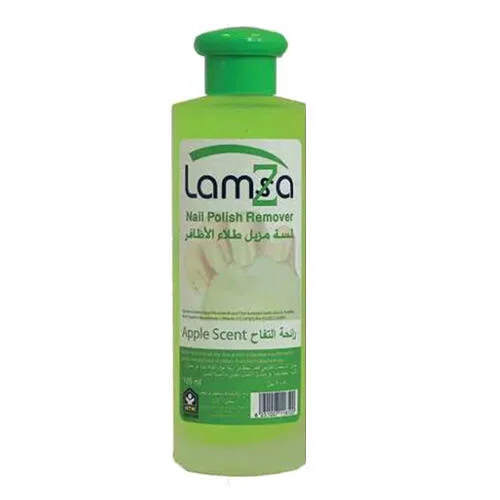 لامزا مزيل طلاء الاظافر برائحة التفاح 105 مل رقم 7141