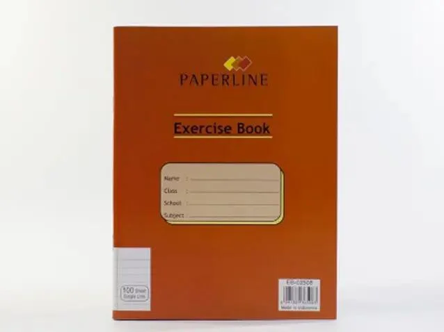 كتاب تمارين بيبرلاين سطر واحد 100 ورقة ايه بي - 02508 رقم.8611B