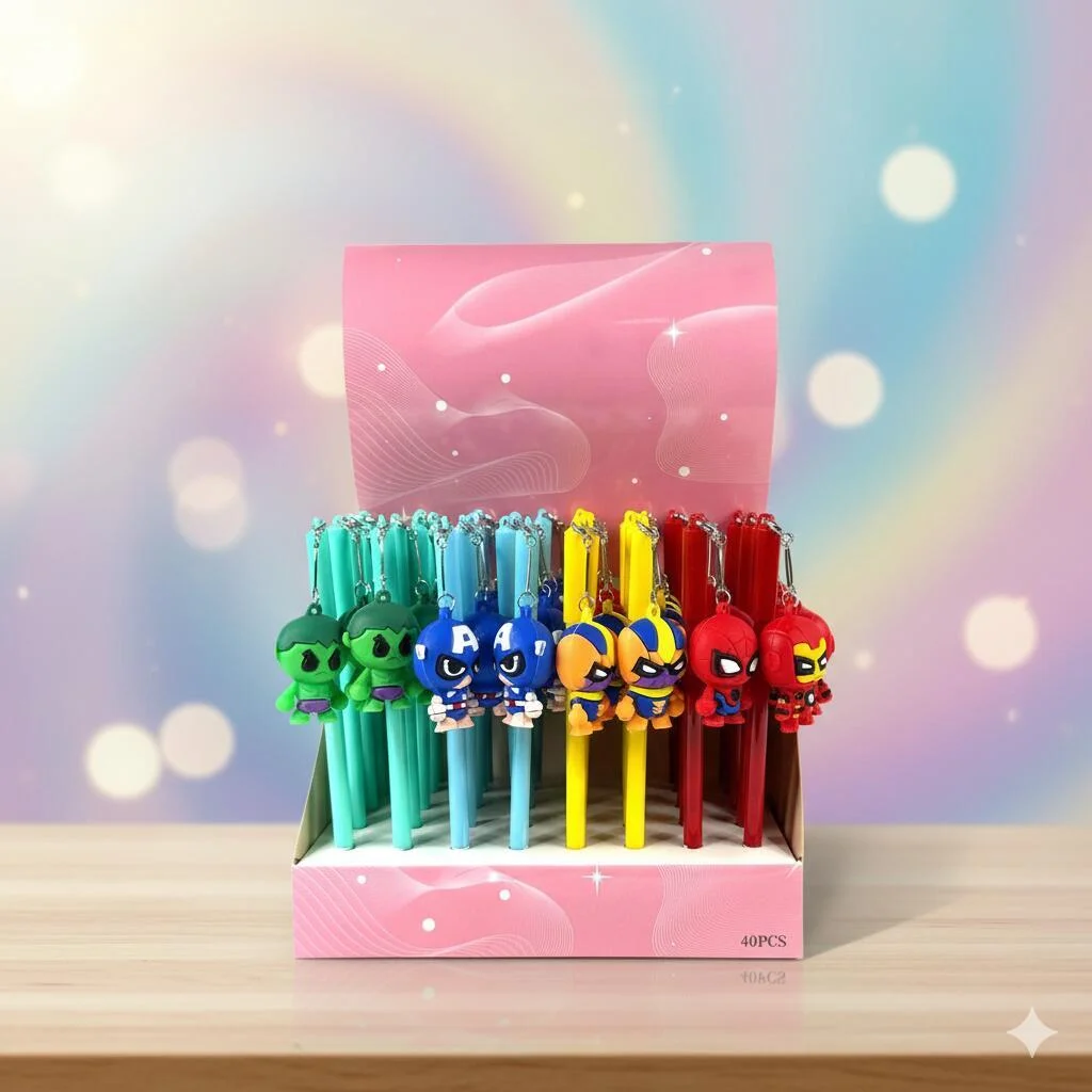 قلم جل VSmart Super Heroes 1p (10867) رقم.20429