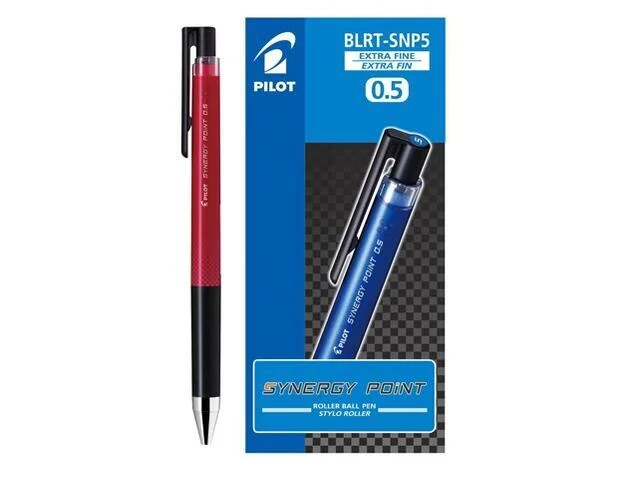 قلم بايلوت BLRT-SNP5 ذو كرة رفيعة للغاية Stylo Roller 0.5 أحمر 1 قطعة رقم.8584B