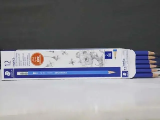 قلم رصاص جرافيت إتش بي مع ممحاة رقم.8169B