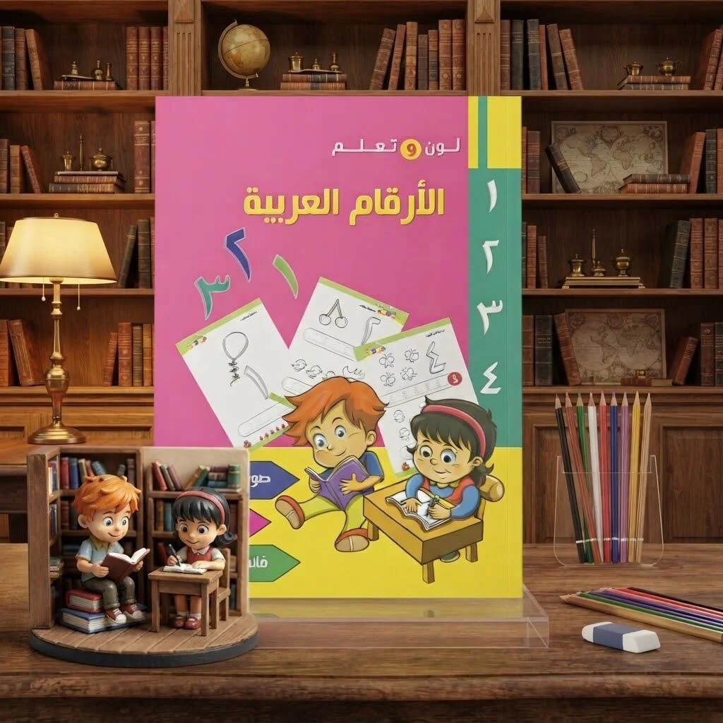 لون و تعلم الأرقام العربية 143-3 رقم.26824