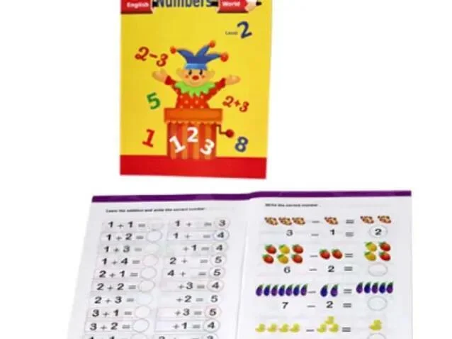 كتاب تعلم الارقام الانجليزية رقم.8294B