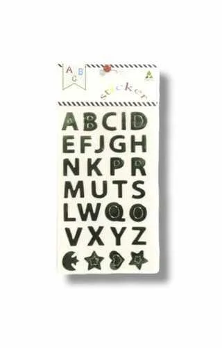 ملصقات حروف انجليزية 8975 رقم.3791B