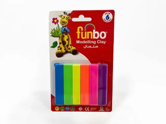 صلصال ملون funbo رقم.8879B
