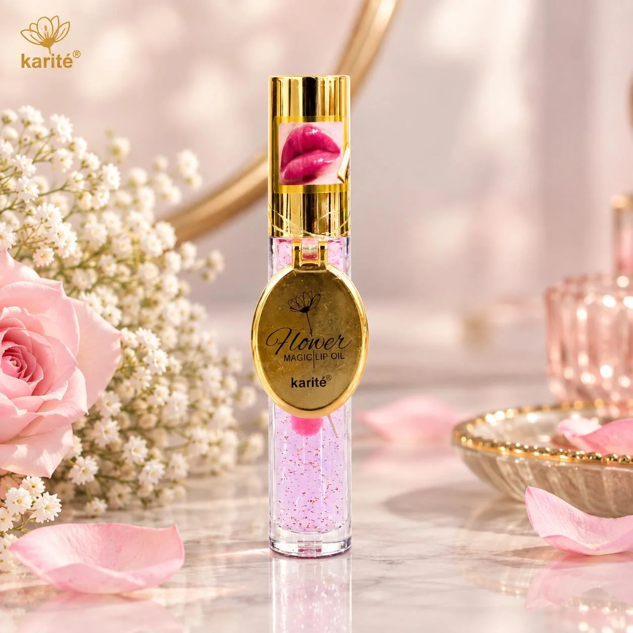 كاريتيه زيت الشفاه السحري 24K فلاور - 04 رقم.29778