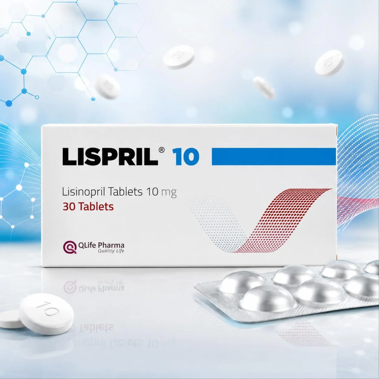 ليسبريل 10 ليسينوبريل 10 مجم 30 قرص رقم 15878