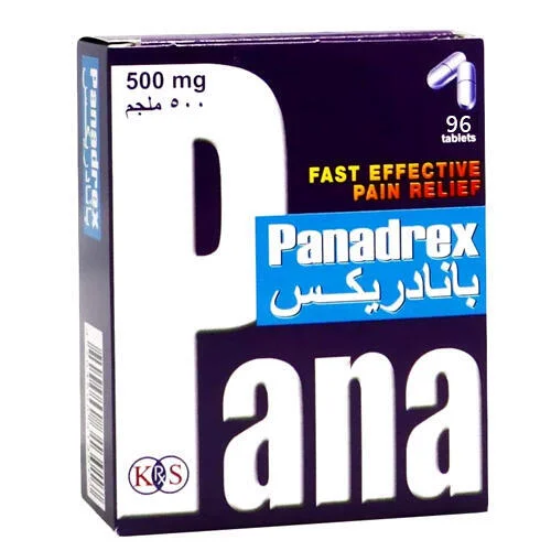 بانادريكس سريع المفعول لتسكين الآلام 500 ملجم، 96 قرصًا رقم 9161