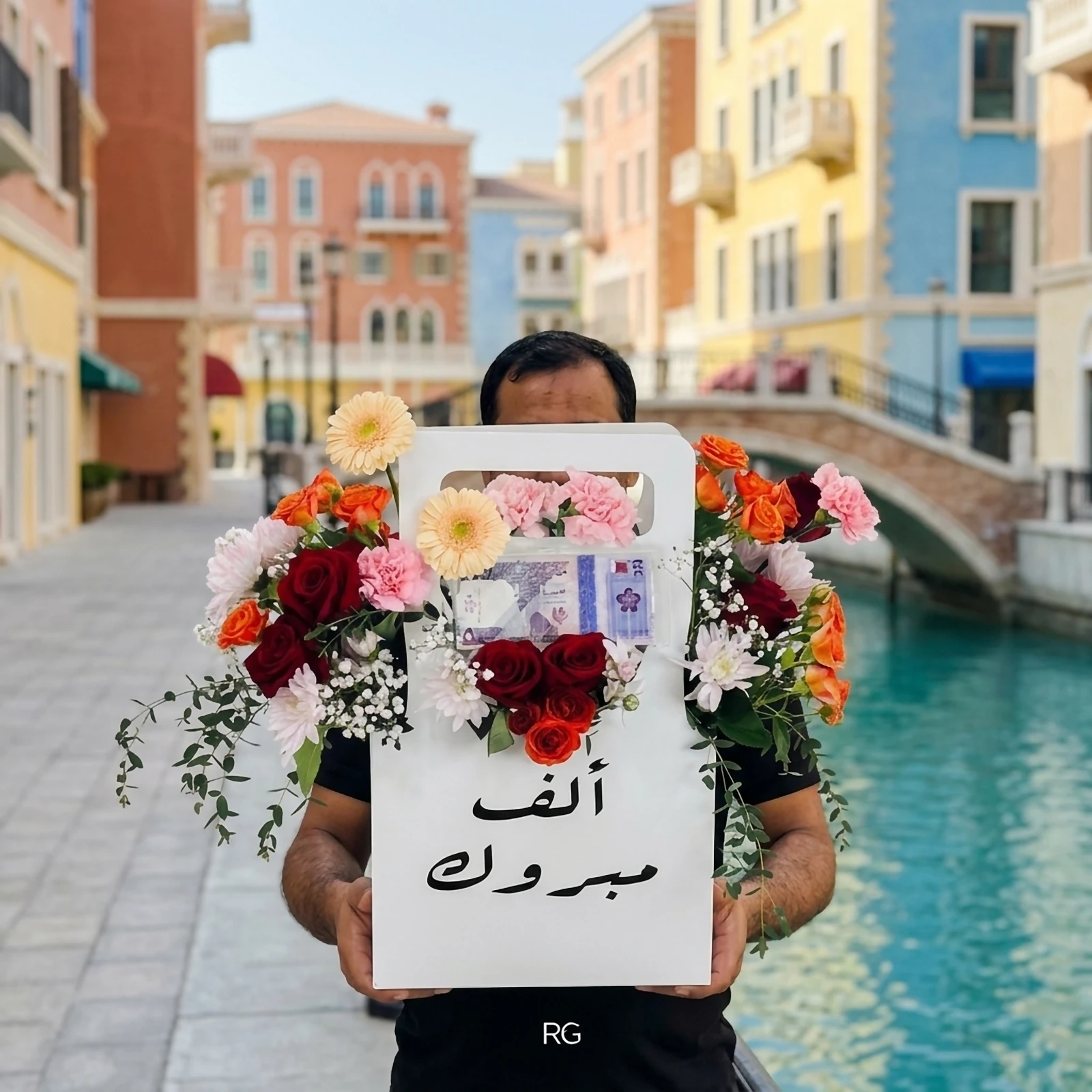بوكس ورد مع فلوس رقم.16365